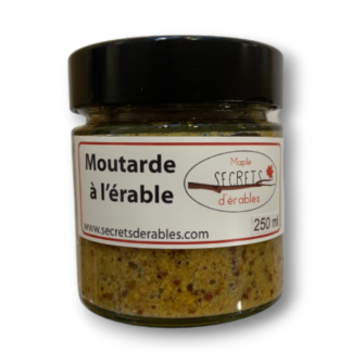 Moutarde à l'érable à l'ancienne 250 ml